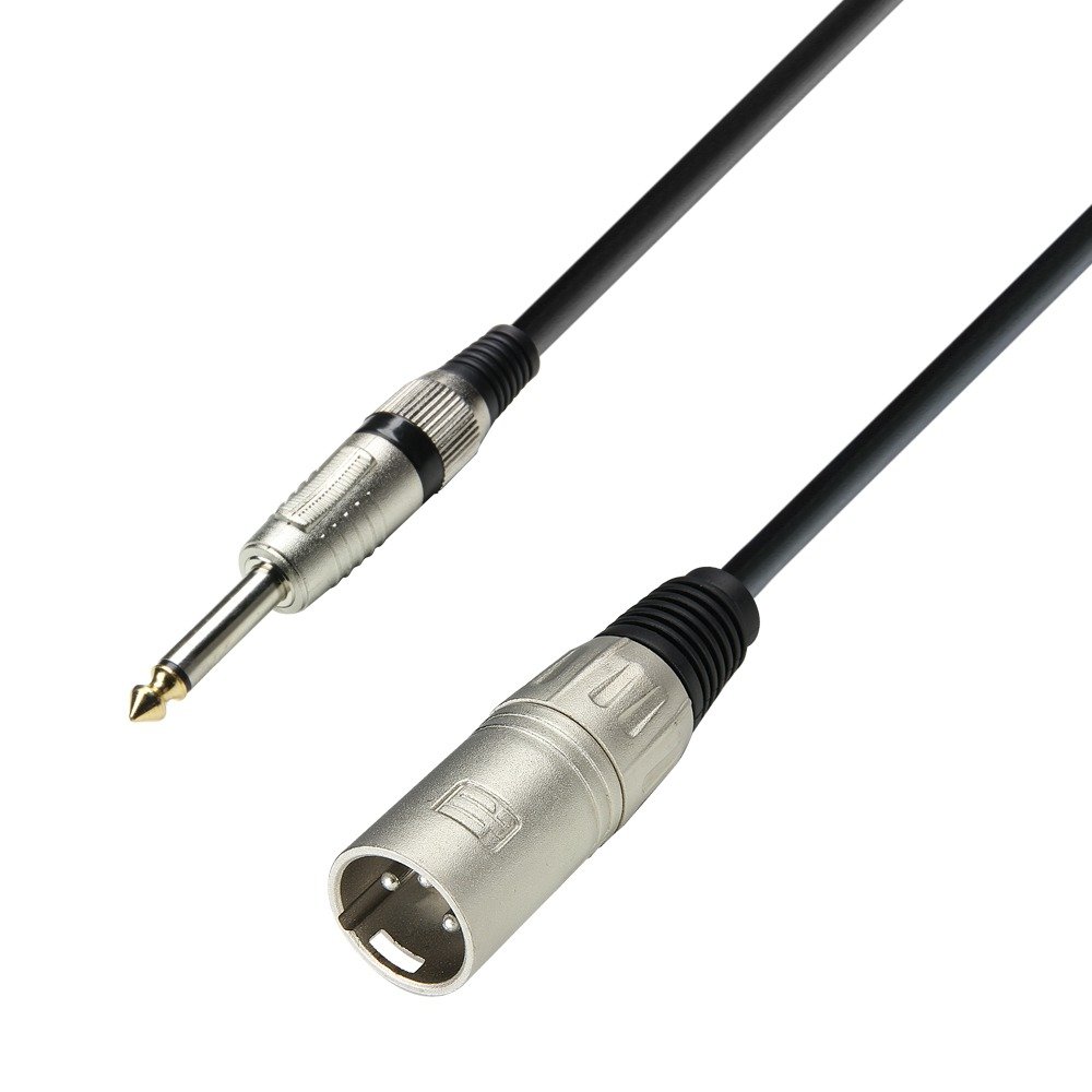 Adam Hall 3 Star XLR hann til mono Jack