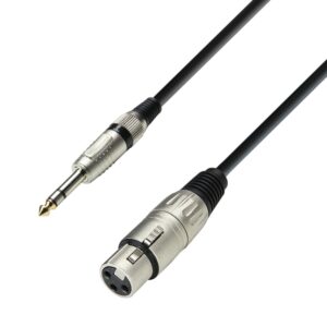 Adam Hall 3 Star XLR hunn til stereo Jack.