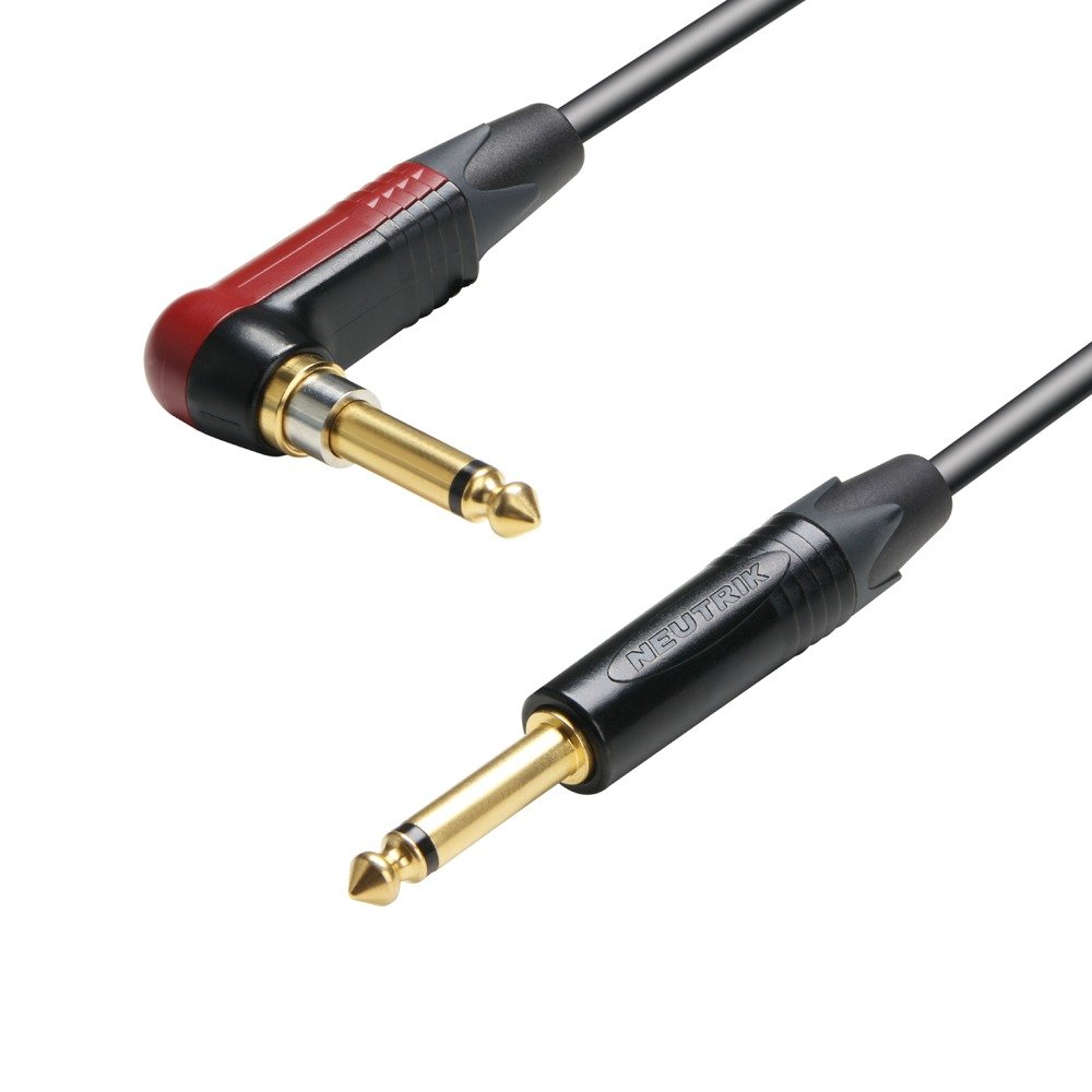 Adam Hall 5 Star silenPLUG vinklet mono jack til mono jack