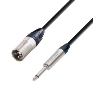 Adam Hall 5 star XLR hann til mono Jack