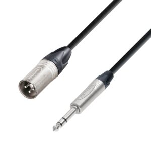 Adam Hall 5 star XLR hann til stereo Jack