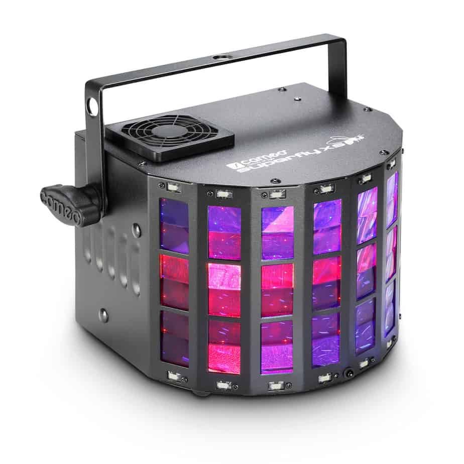 Cameo Superfly XS LED lyseffekt sett fra siden
