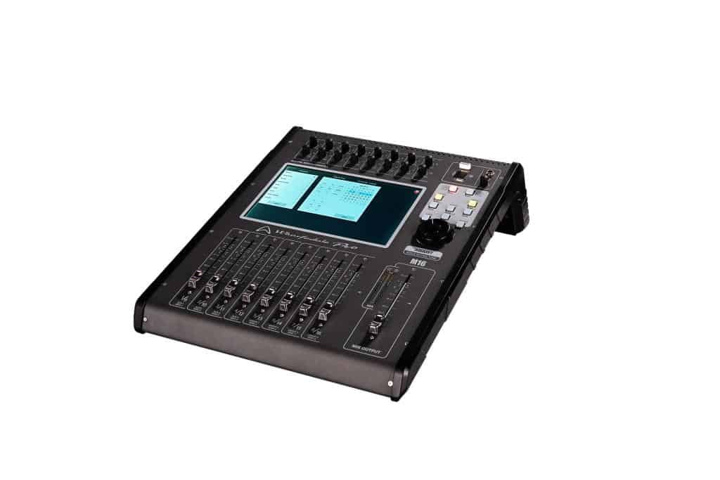 Wharfedale Pro M16 digital lydmikser sett fra siden 02