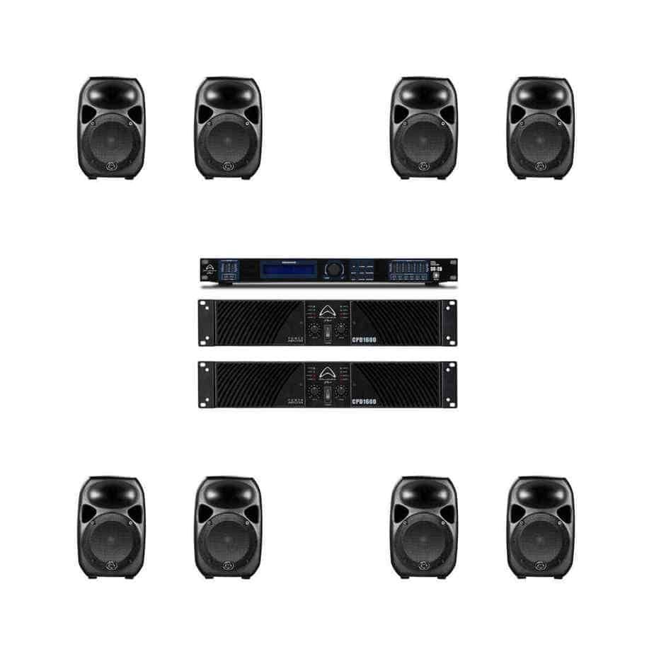 Installasjonslydanlegg Titan 8