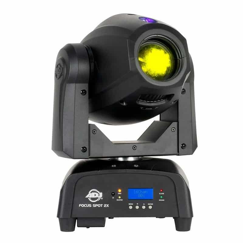 ADJ Focus Spot 2x moving head sett fra siden