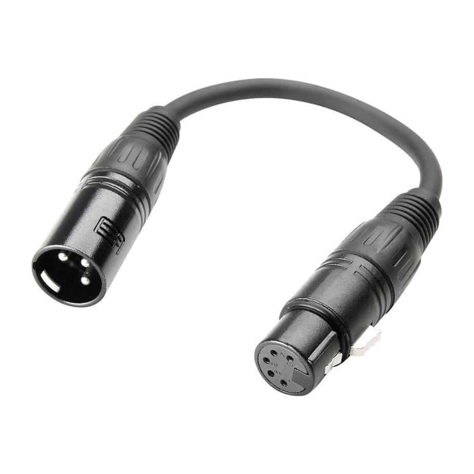 Adam Hall K3DHM0020 DMX overgang