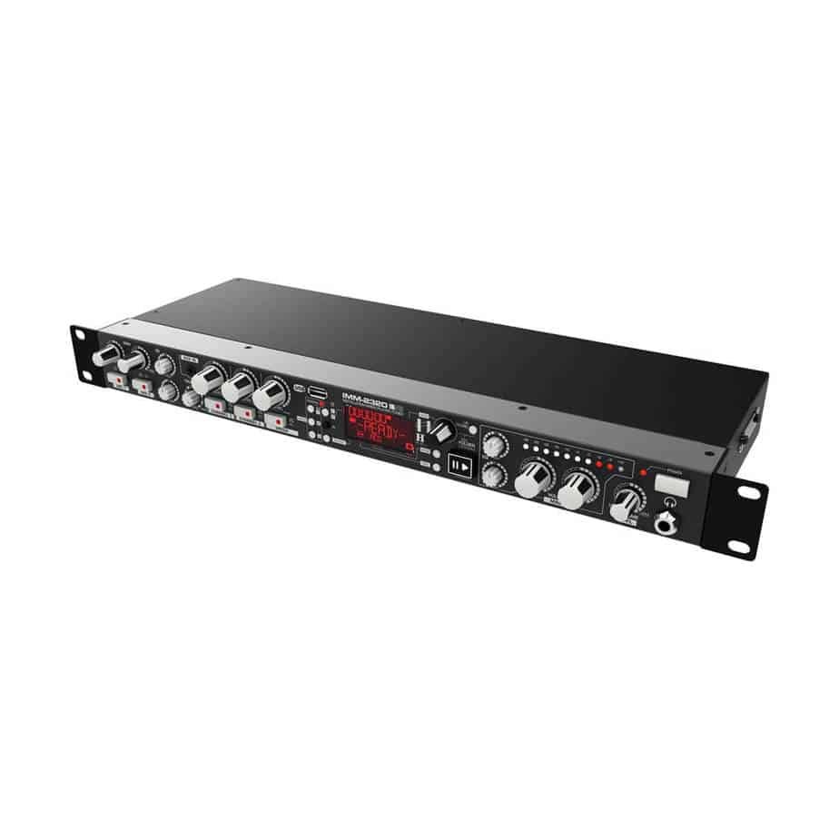 Hill Audio IMM2320V2B installasjonslydmikser sett fra siden