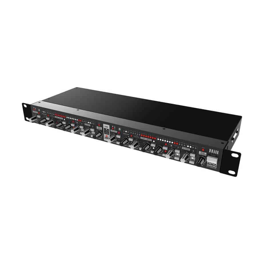 Hill Audio RPD2200 dynamisk prosessor sett fra siden