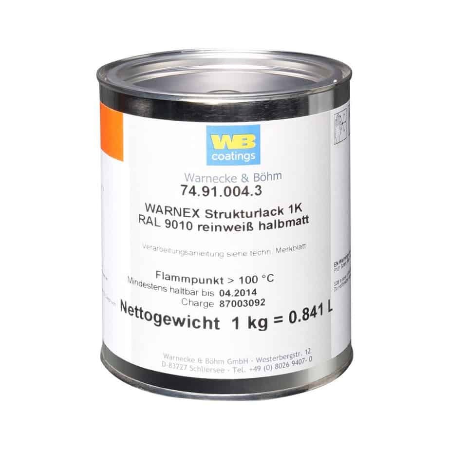 Warnex Høyttalermaling Hvit 1 Kg