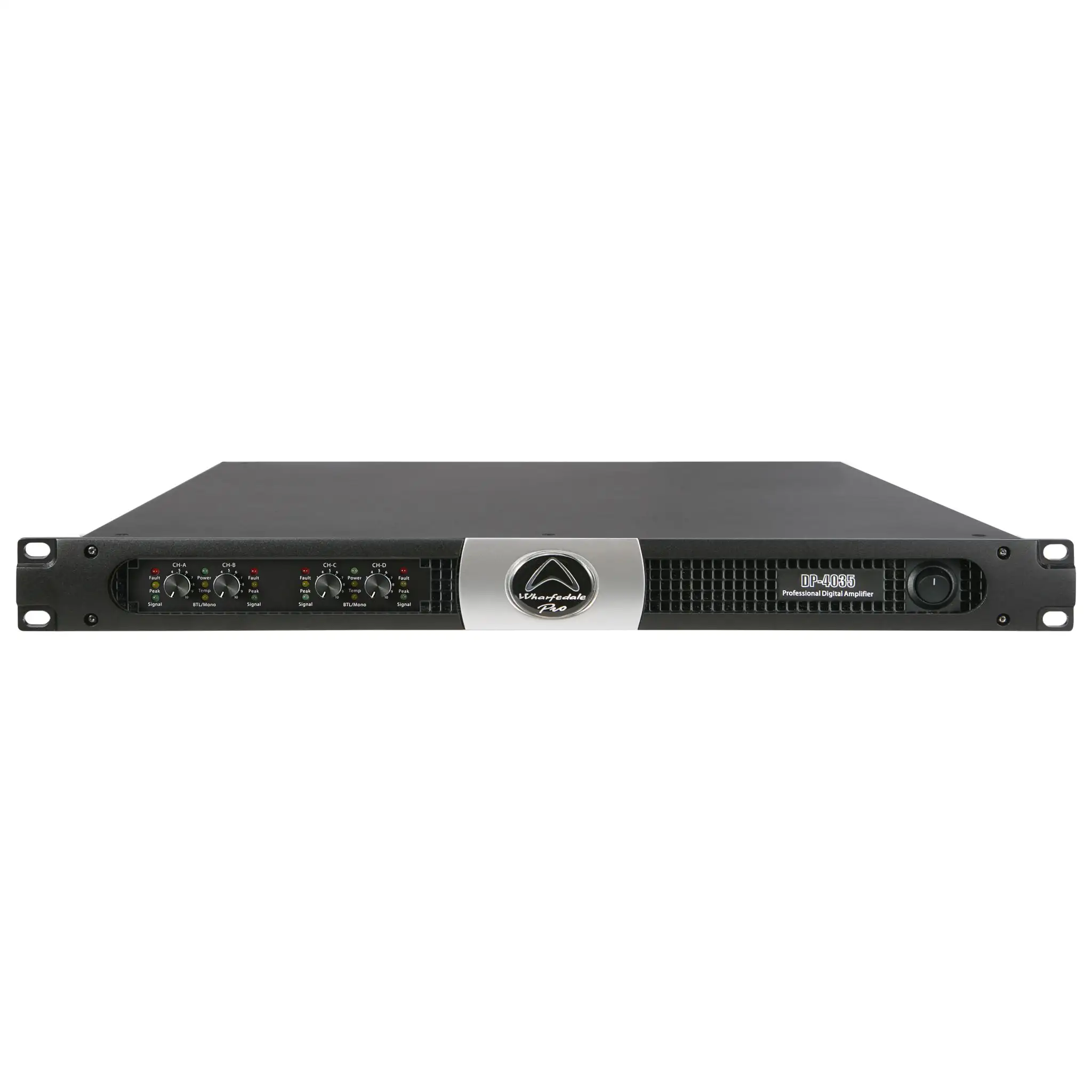 Wharfedale Pro DP 4035 Forsterker Sett Forfra