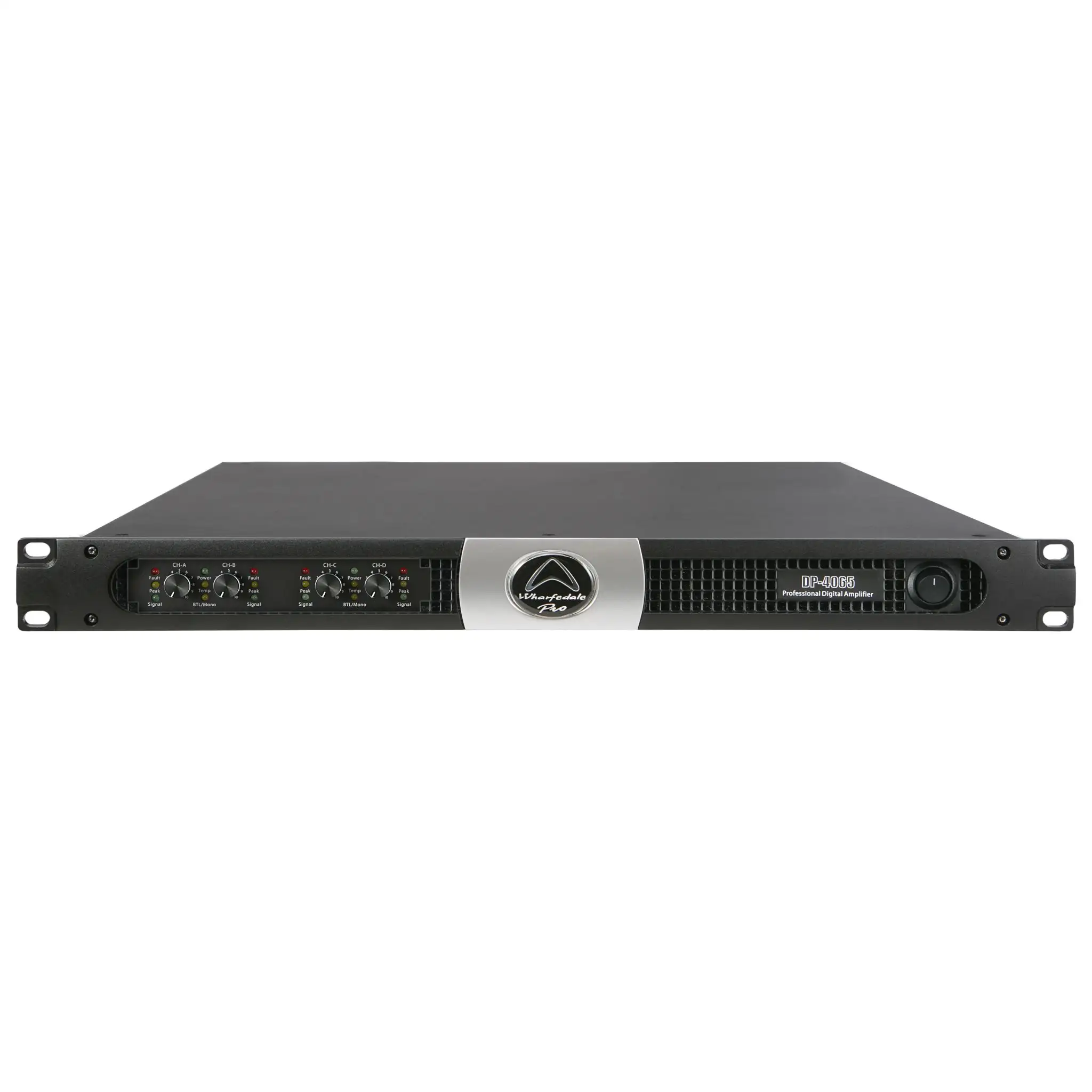 Wharfedale Pro DP 4065 Forsterker Sett Forfra