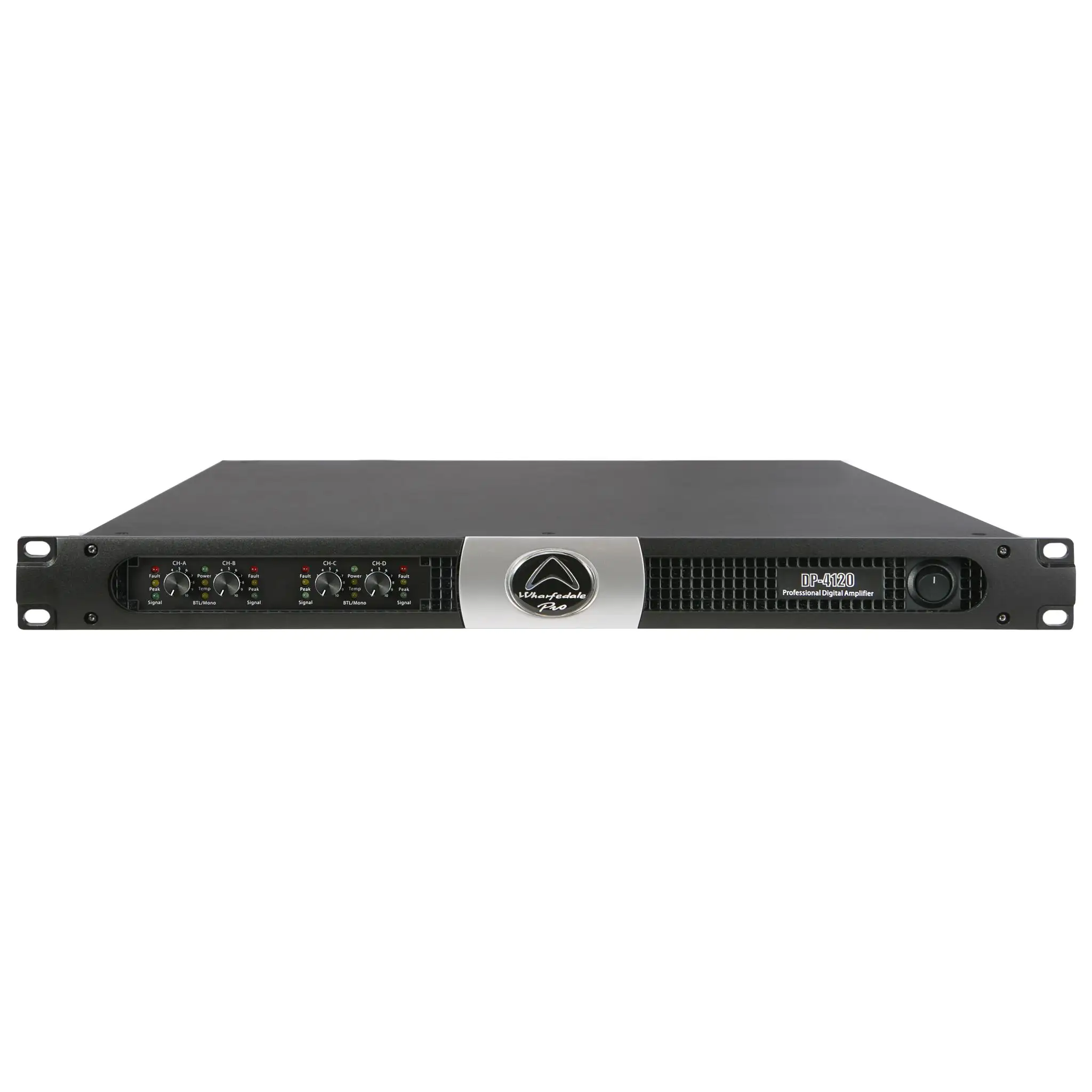 Wharfedale Pro DP 4120 Forsterker Sett Forfra