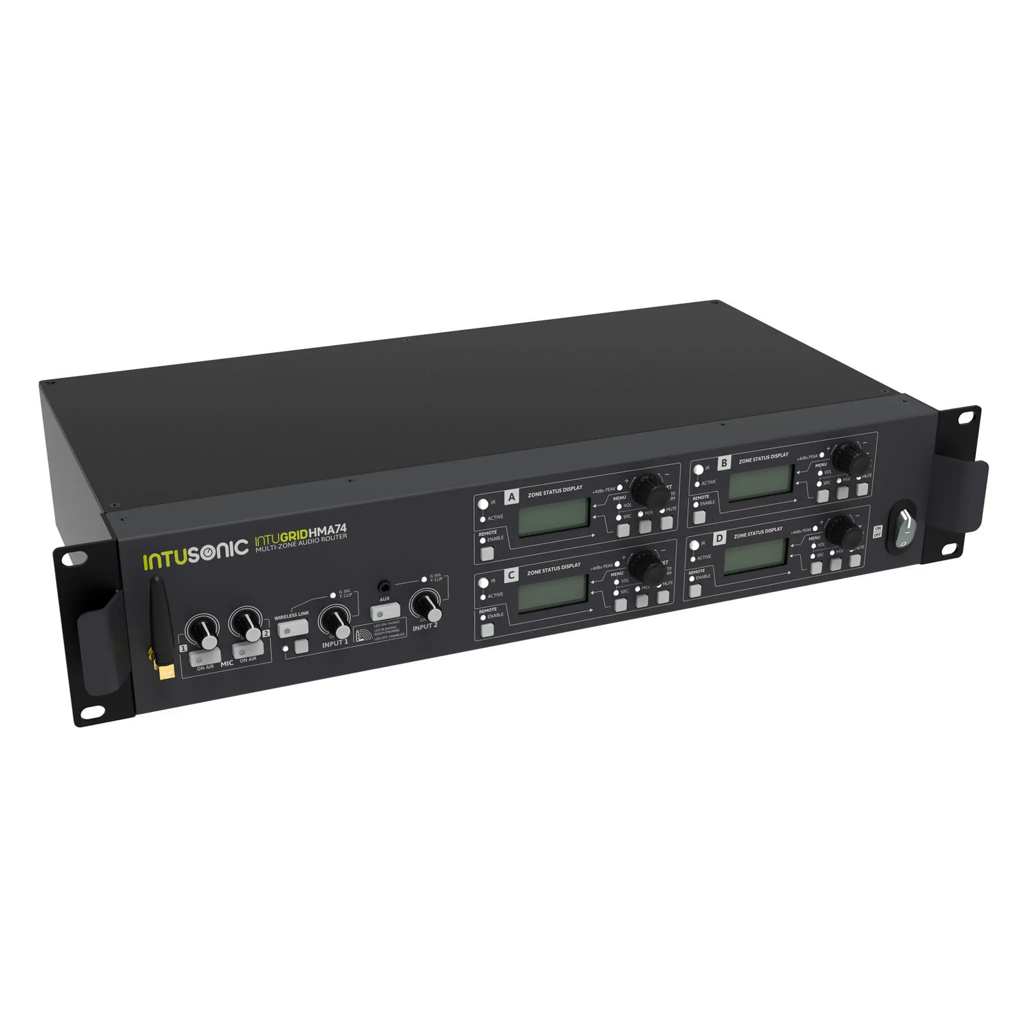 Intusonic Intugrid HMA74 4-soners lydmikser 9 Intusonic Intugrid HMA74 4-soners lydmikser - Bilde 9