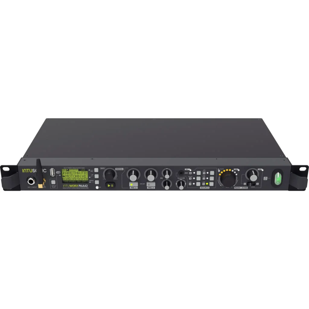 Intusonic Intuvorx PAA42+ forforsterker/installasjonslydmikser - Bilde 8