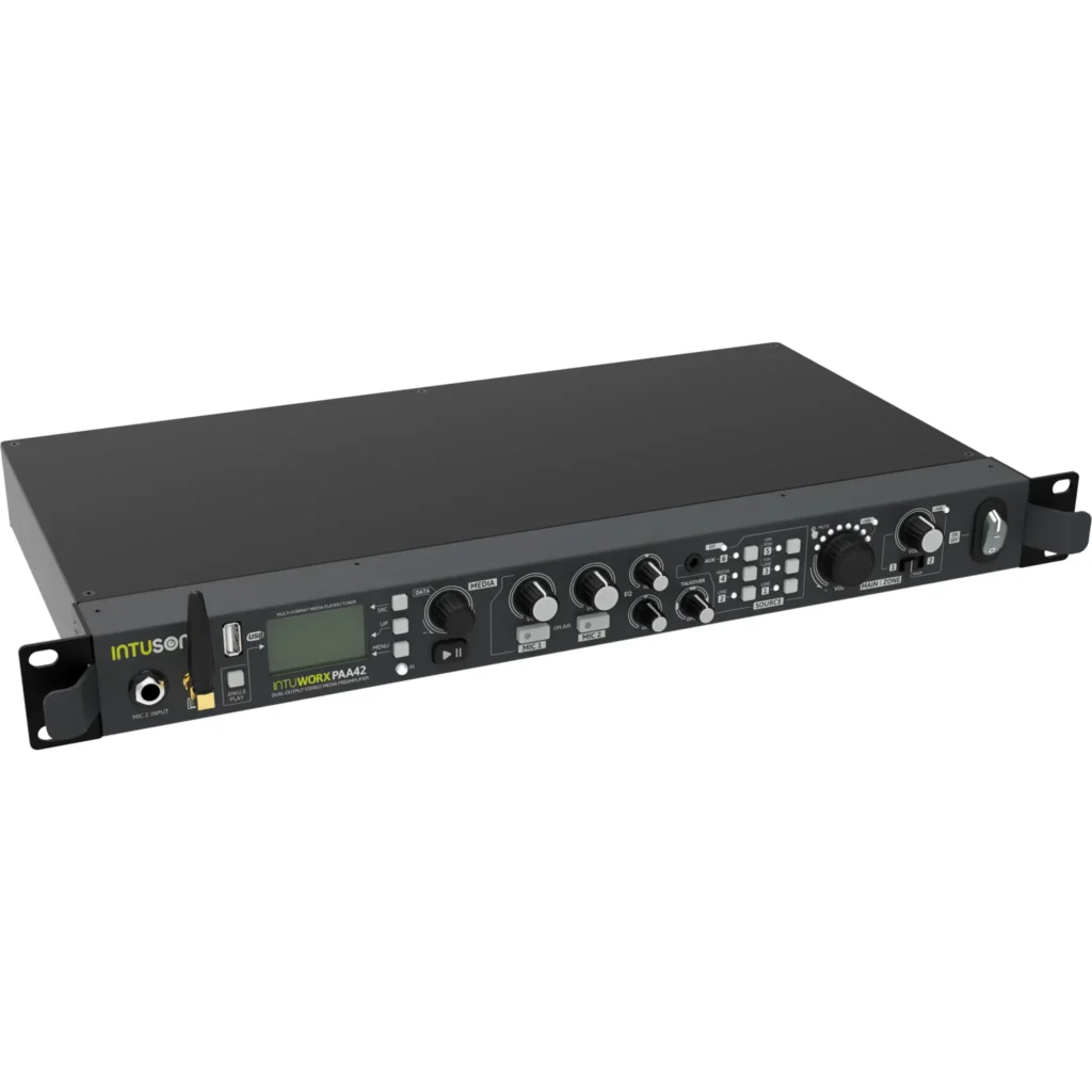 Intusonic Intuvorx PAA42+ forforsterker/installasjonslydmikser - Bilde 7