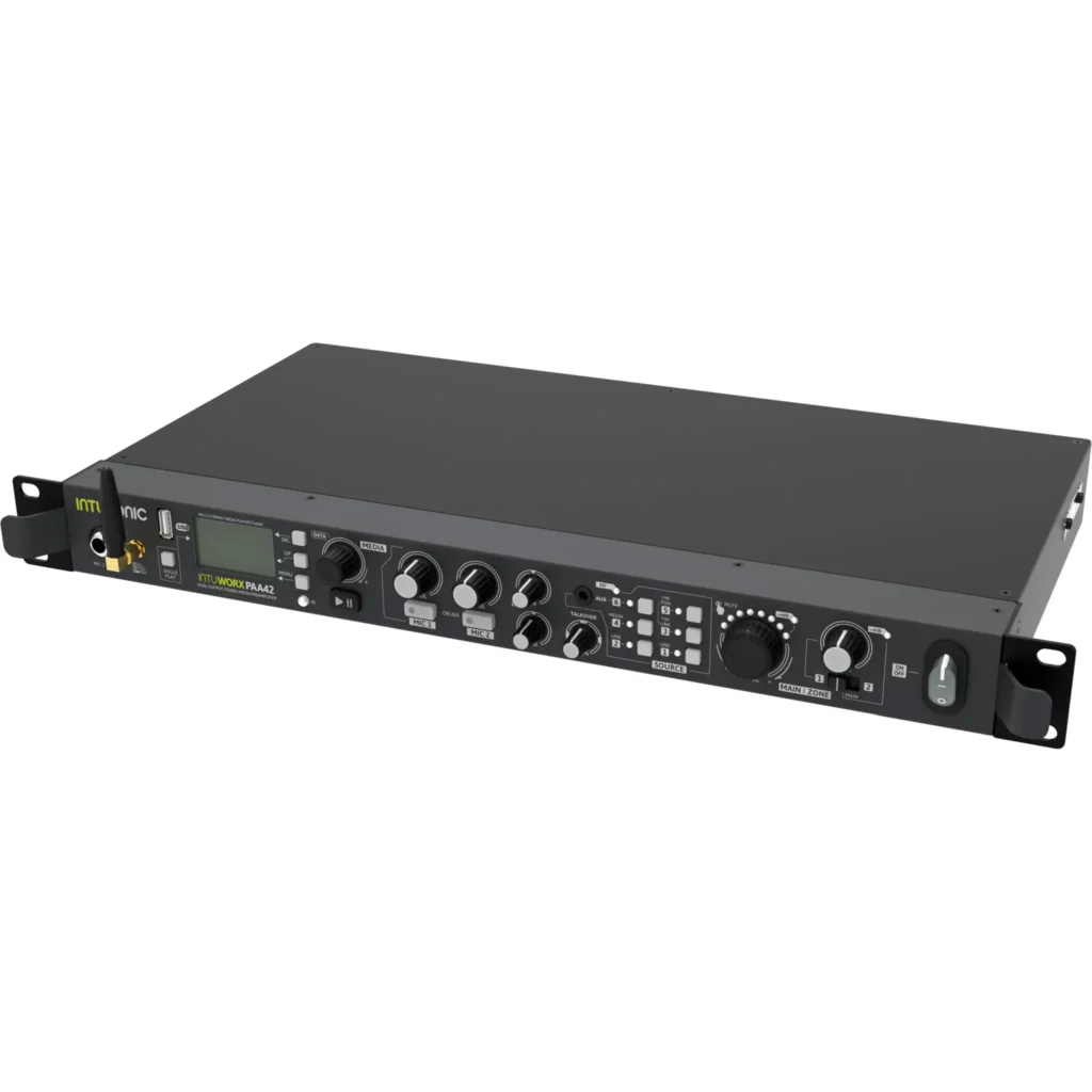 Intusonic Intuvorx PAA42+ forforsterker/installasjonslydmikser - Bilde 6