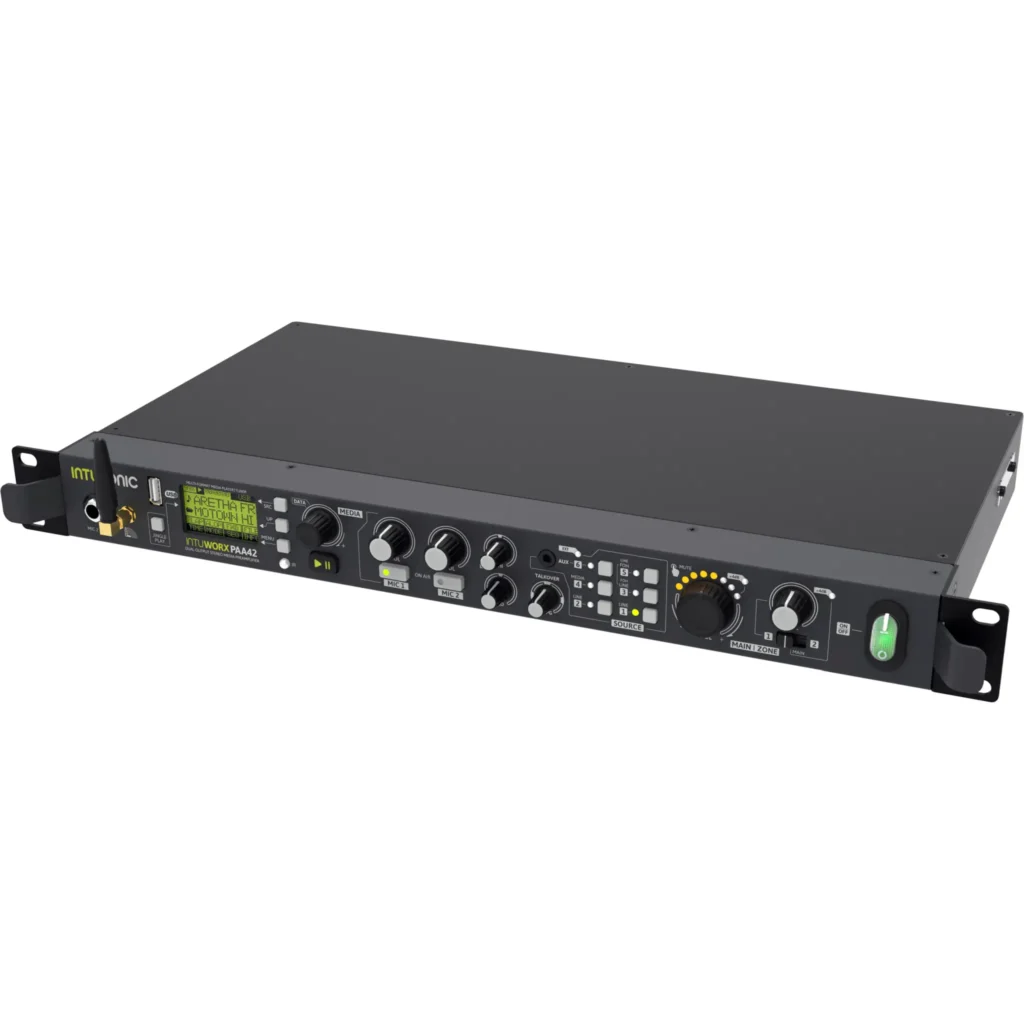 Intusonic Intuvorx PAA42+ forforsterker/installasjonslydmikser