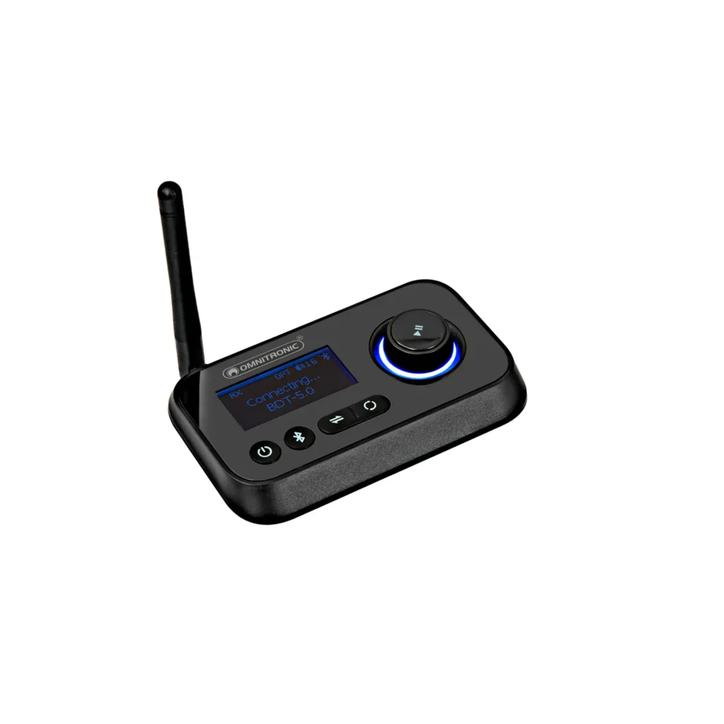 OMNITRONIC BDT-5.0 Bluetooth mottaker og sender