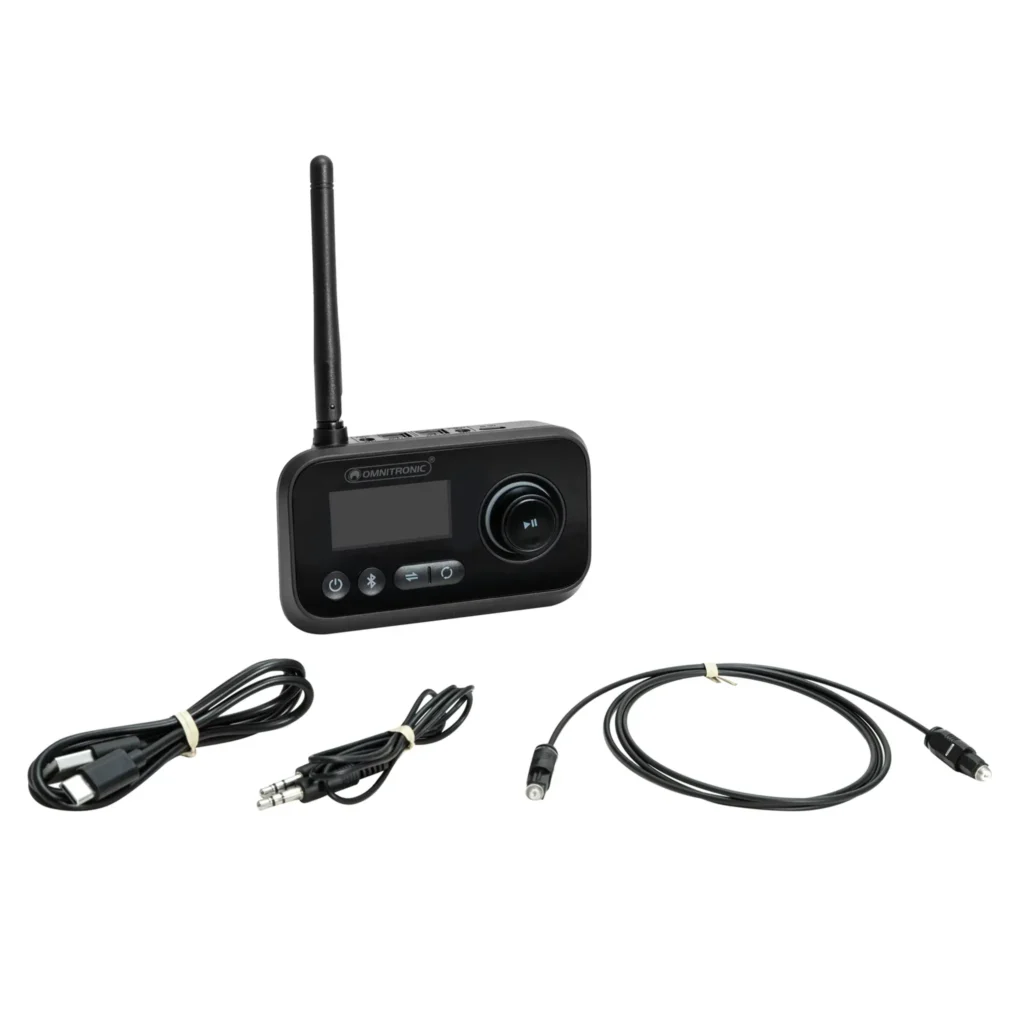 OMNITRONIC BDT-5.0 Bluetooth mottaker og sender - Bilde 7