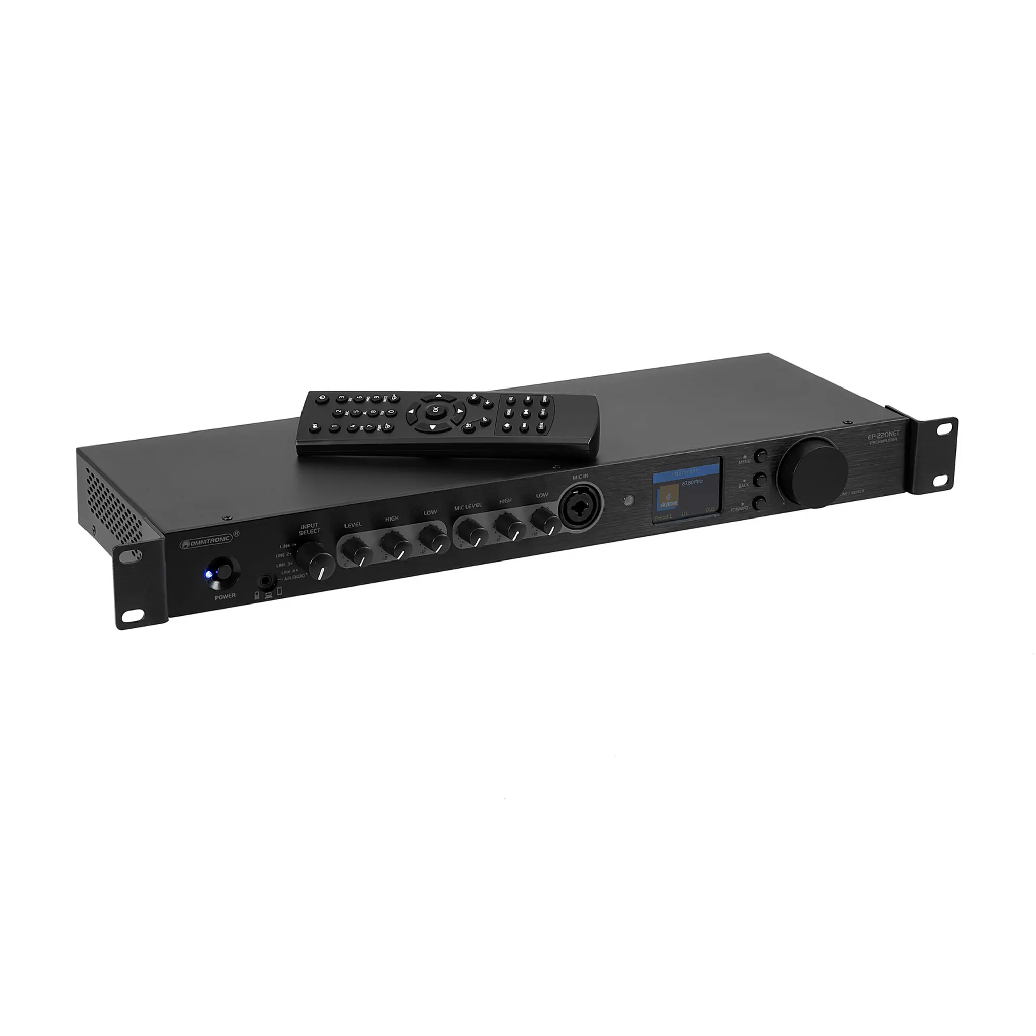 Omnitronic EP-220NET forforsterker