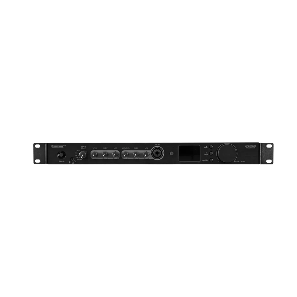 Omnitronic EP-220NET forforsterker - Bilde 3