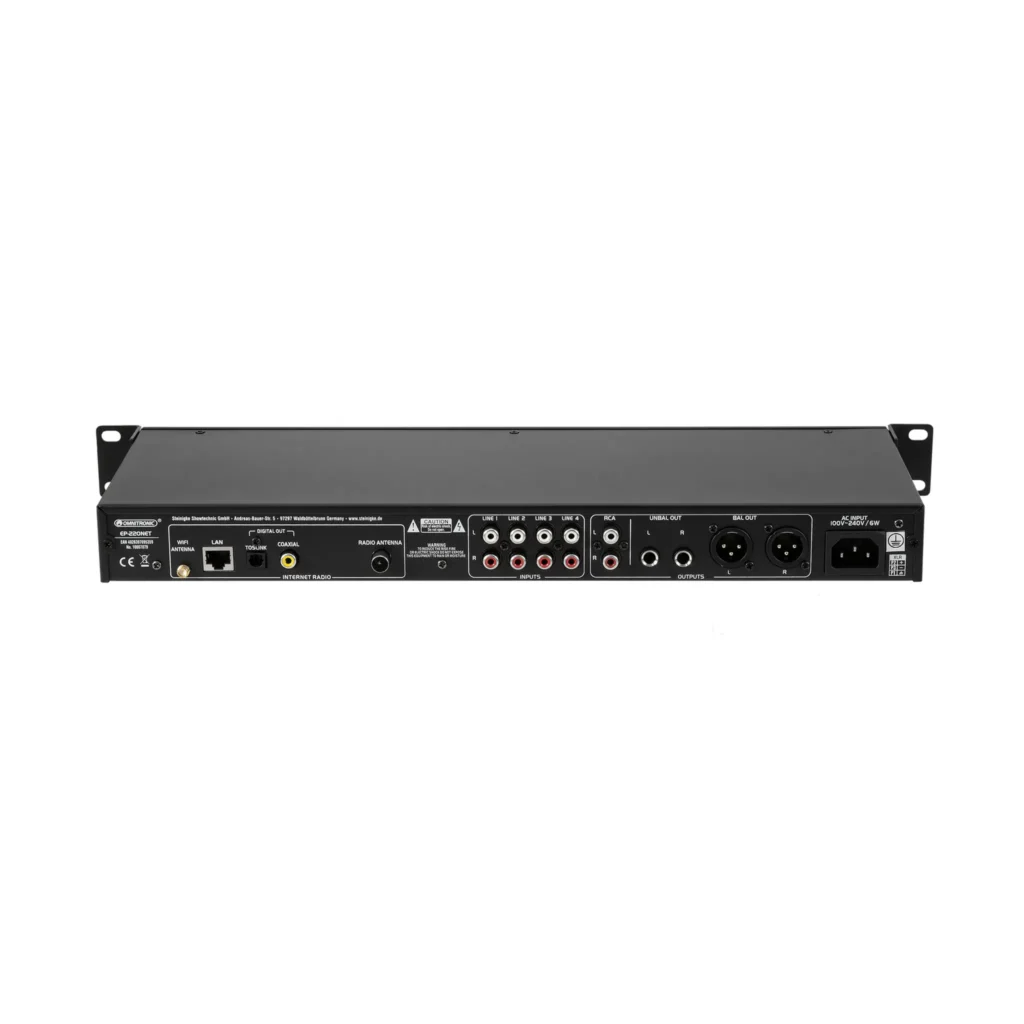 Omnitronic EP-220NET forforsterker - Bilde 7