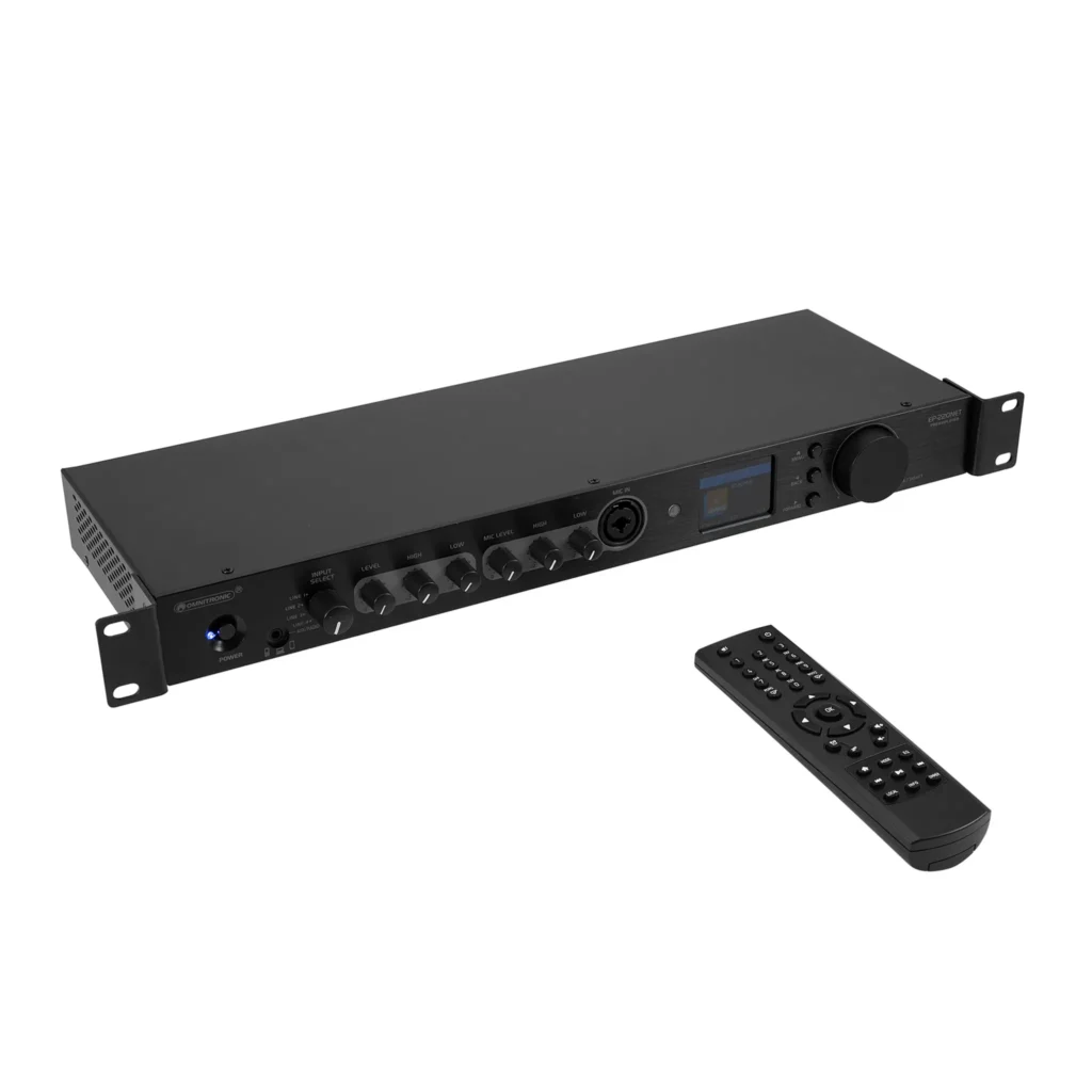 Omnitronic EP-220NET forforsterker - Bilde 2