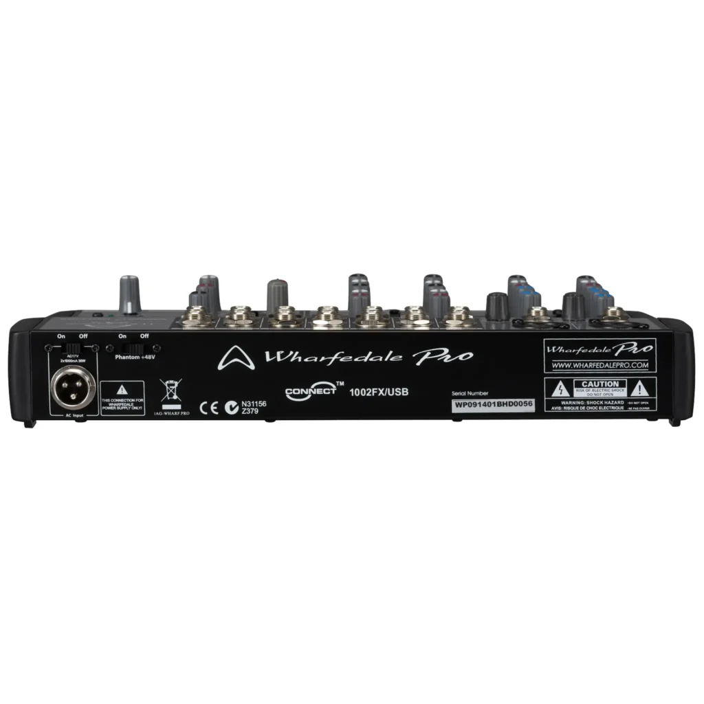 Wharfedale Pro Connect 1002FX/USB liten lydmikser - Bilde 3
