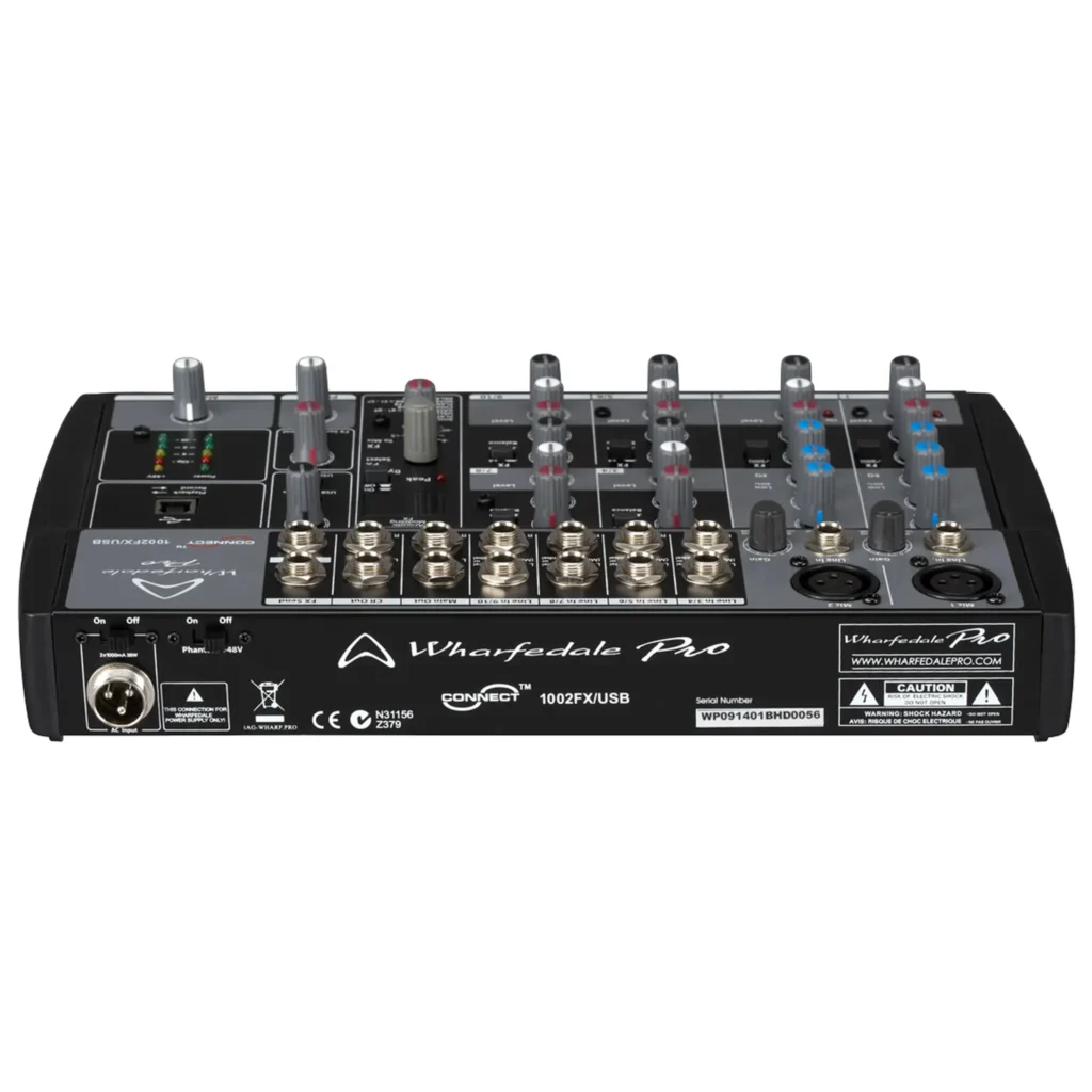 Wharfedale Pro Connect 1002FX/USB liten lydmikser - Bilde 5