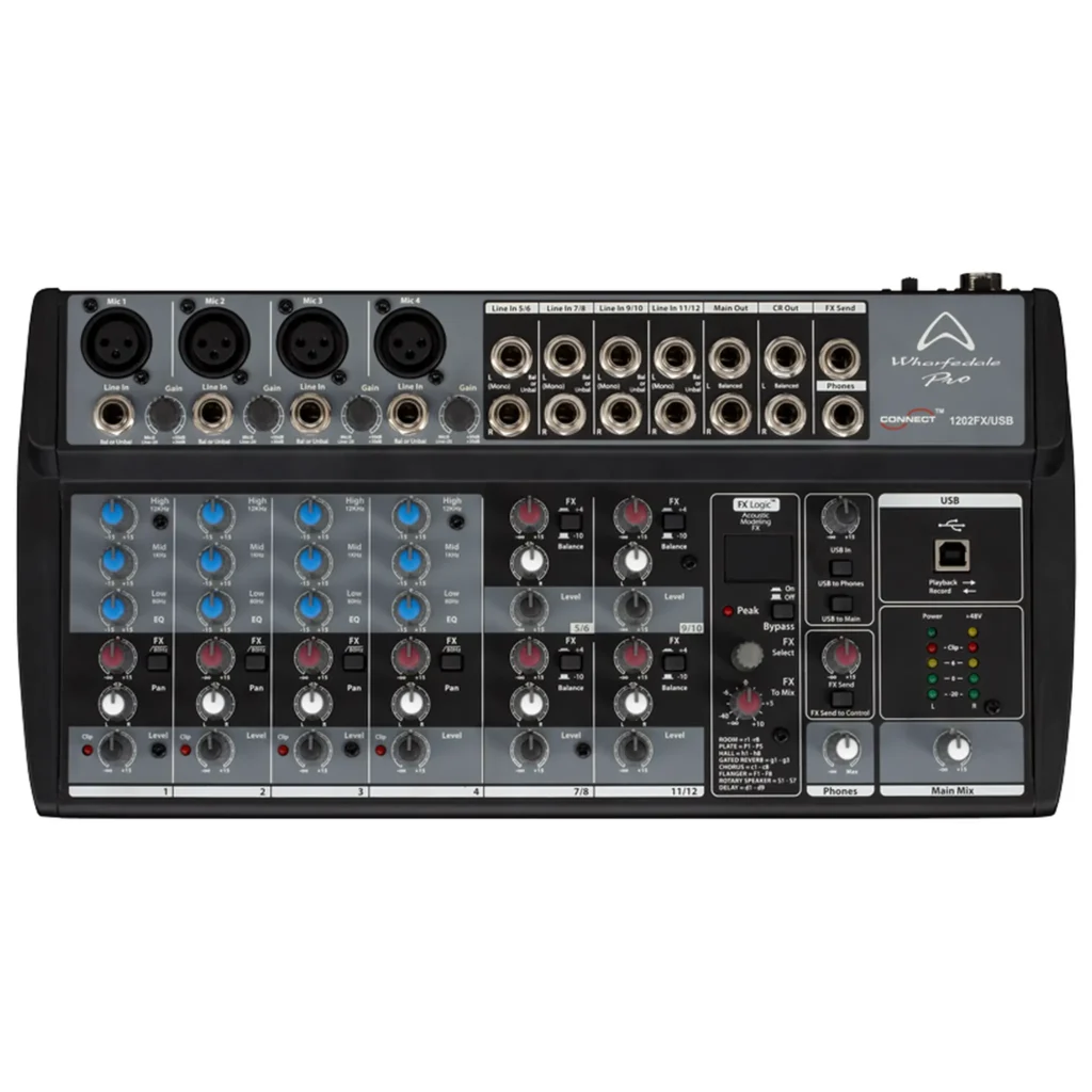 Wharfedale Pro Connect 1202FX/USB lydmikser - Bilde 2