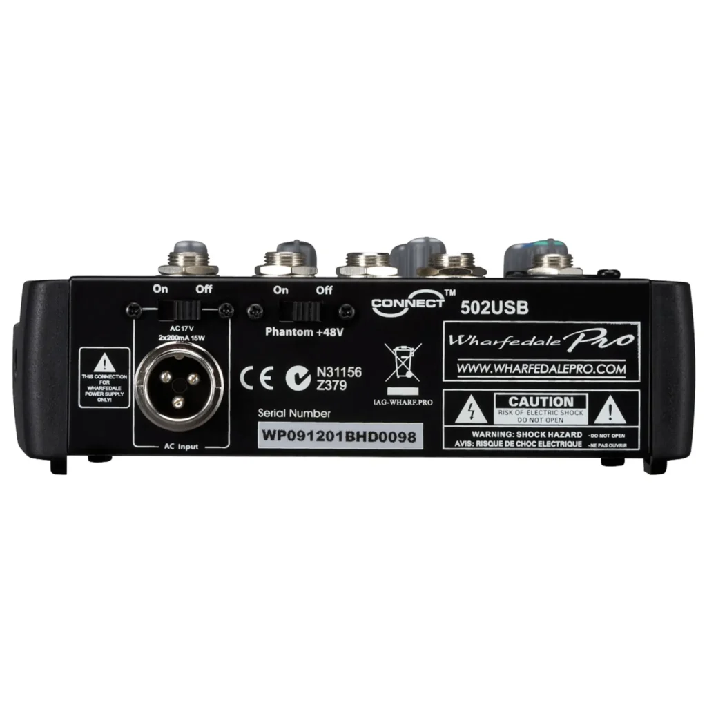 Wharfedale Pro Connect 502USB lydmikser - Bilde 3