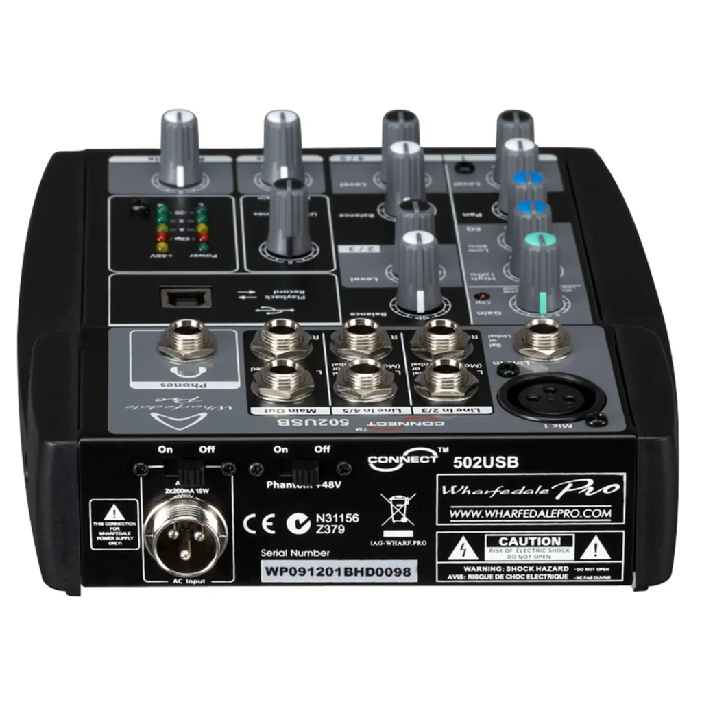 Wharfedale Pro Connect 502USB lydmikser - Bilde 5