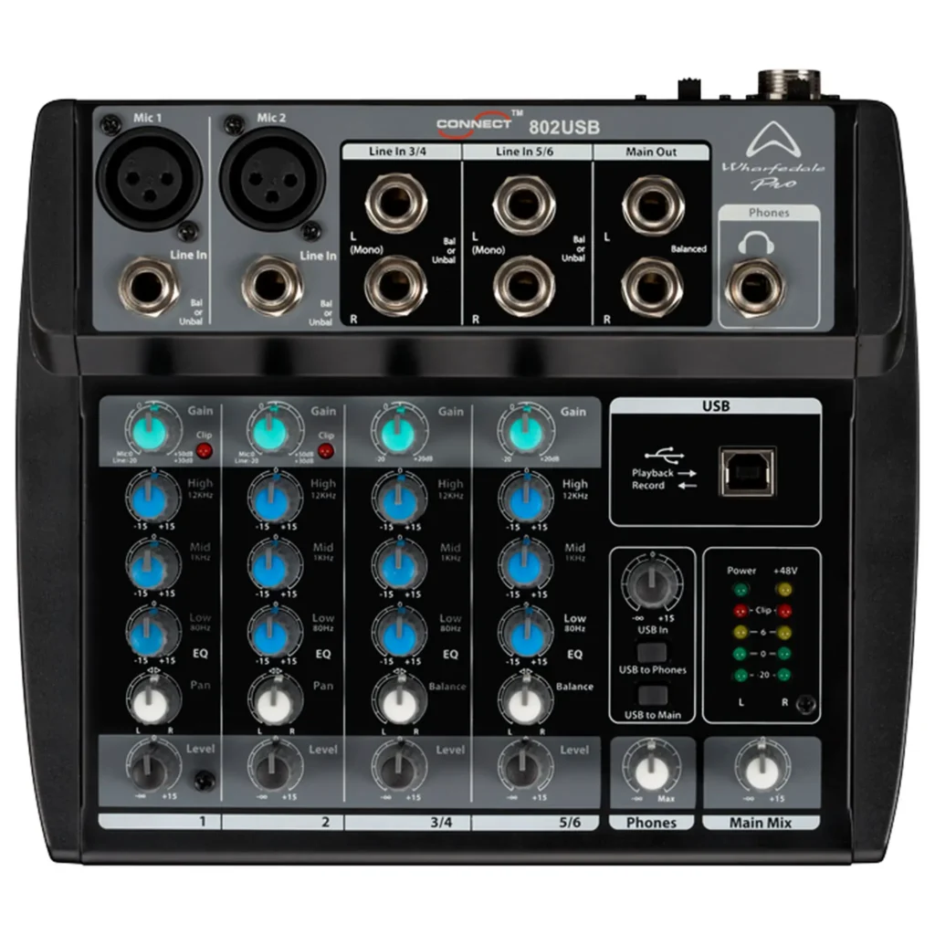 Wharfedale Pro Connect 802USB lydmikser - Bilde 2