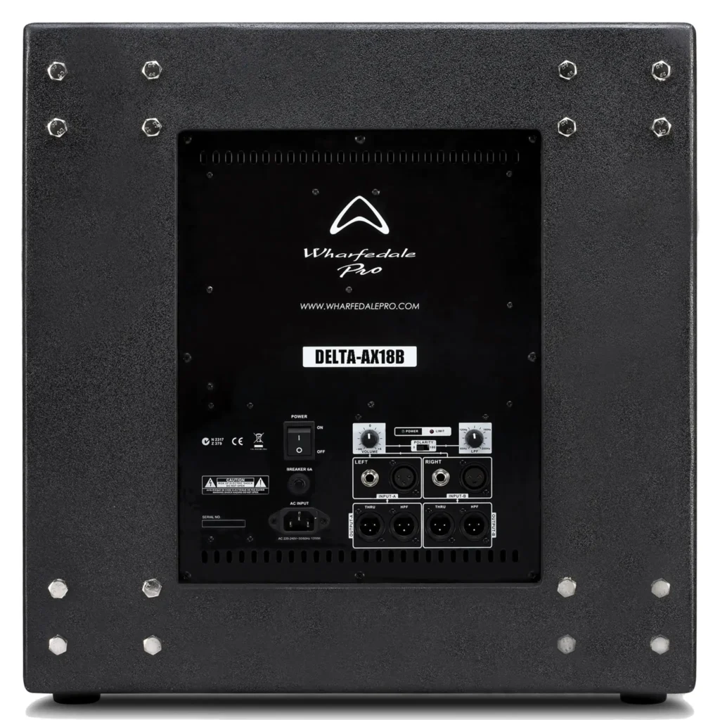 Wharfedale Pro Delta-AX18B aktiv PA subwoofer - Bilde 5