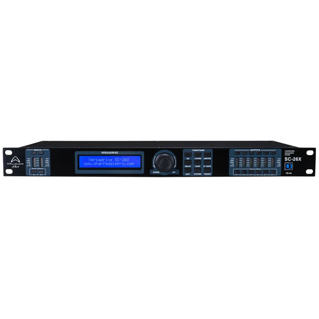 Wharfedale Pro Versadrive SC-26X høyttalerprosessor