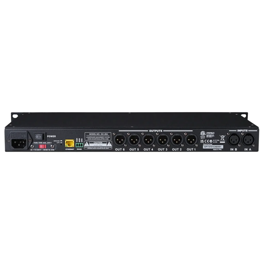 Wharfedale Pro Versadrive SC-26X høyttalerprosessor - Bilde 4
