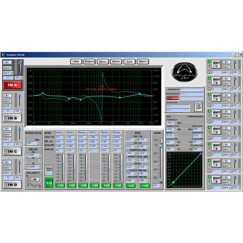 Wharfedale Pro Versadrive SC-26X høyttalerprosessor - Bilde 7