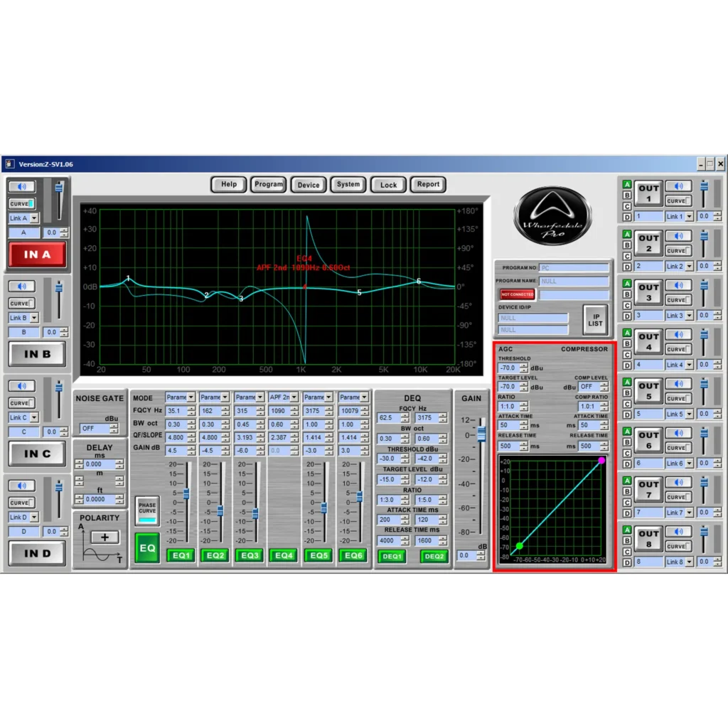 Wharfedale Pro Versadrive SC-26X høyttalerprosessor - Bilde 5