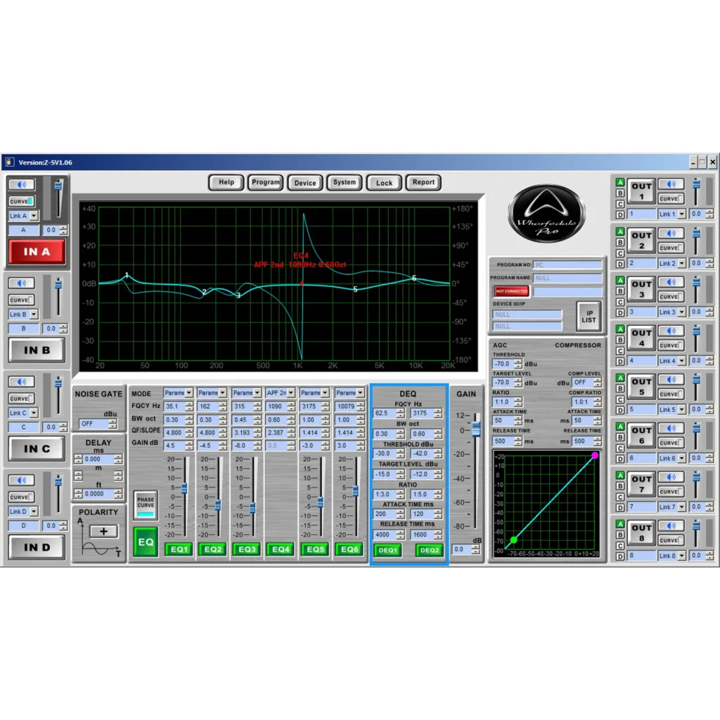 Wharfedale Pro Versadrive SC-26X høyttalerprosessor - Bilde 8
