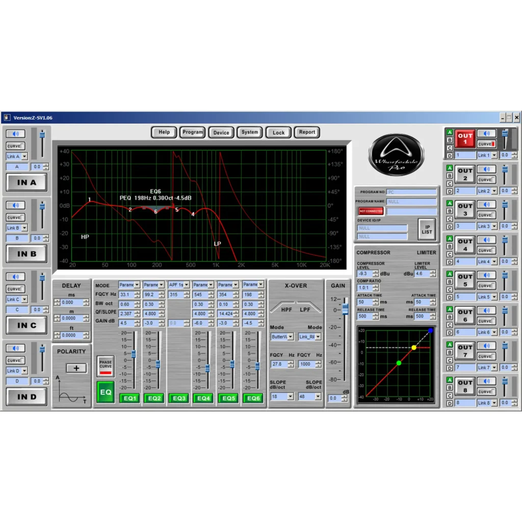 Wharfedale Pro Versadrive SC-26X høyttalerprosessor - Bilde 9