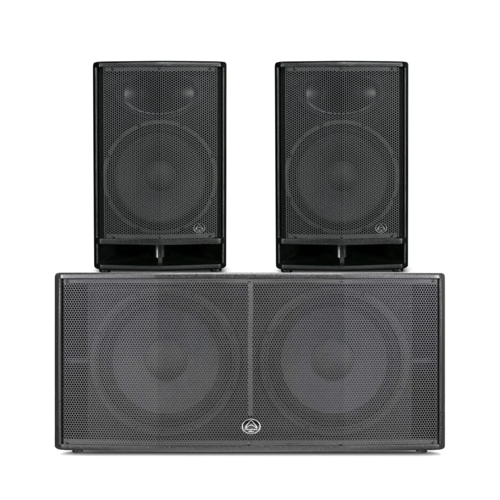 Russebil lydanlegg komplett med subwoofer