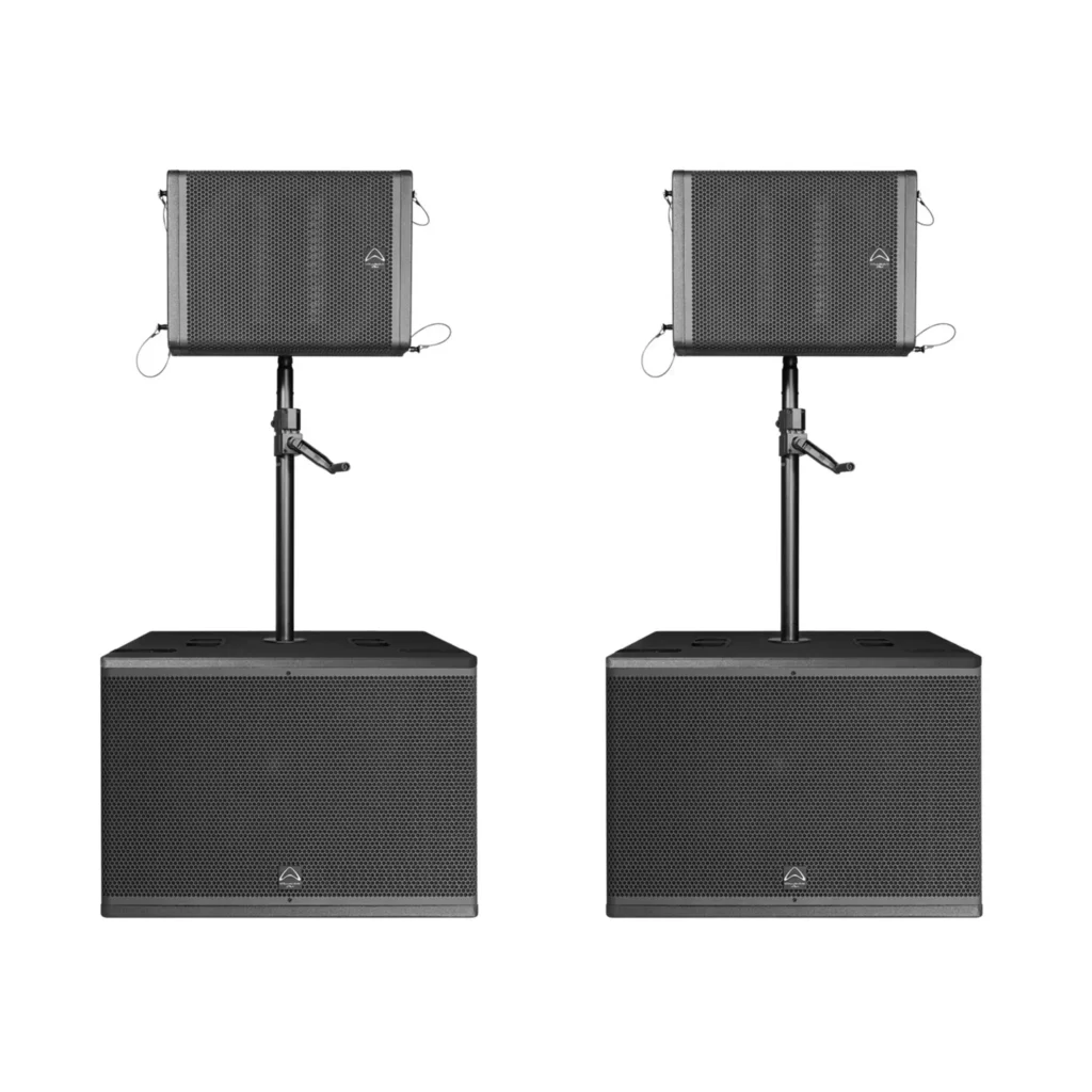 Wharfedale Pro WLA-1 gig rig 2